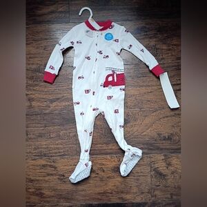 NWT Fire Truck Print Kids Onsie 12months